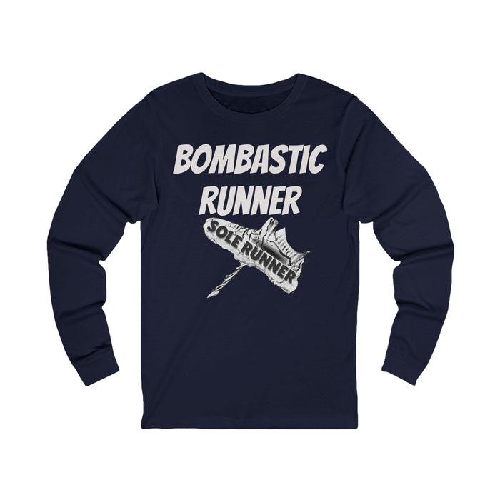 Bombastic Runner: Unisex Jersey Long Sleeve Tee