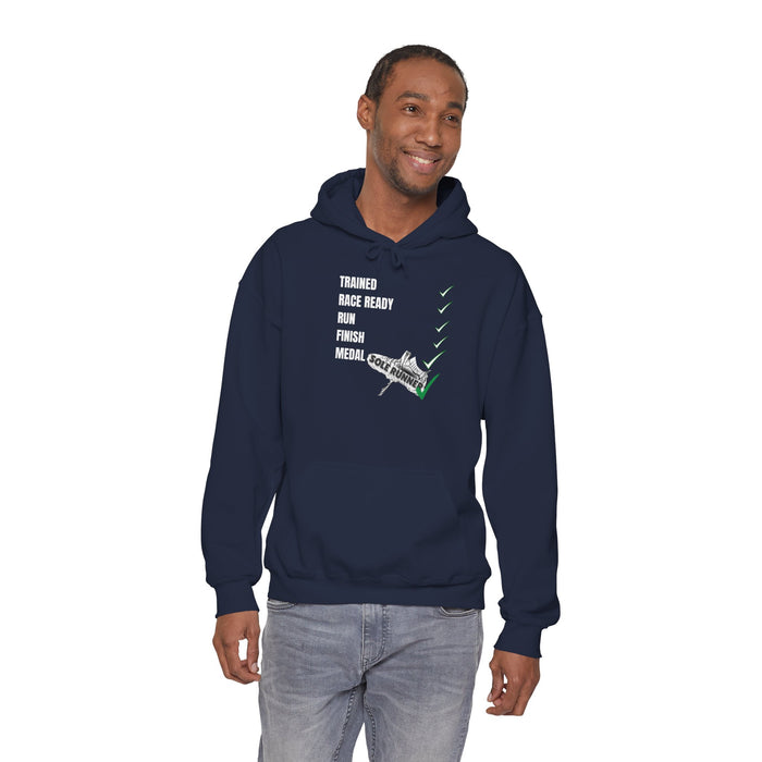 Trained To Medal: Unisex Heavy Blend™ Hooded Sweatshirt