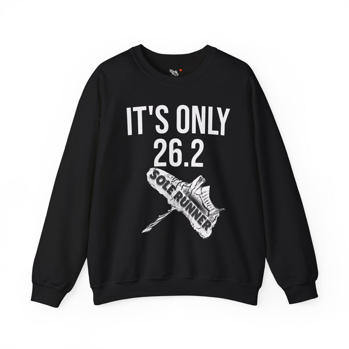 It's Only 26.2: Unisex Heavy Blend™ Crewneck Sweatshirt