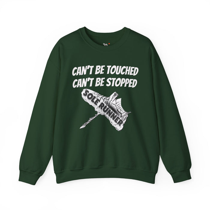 Can't Be Touched. Can't Be Stopped: Unisex Heavy Blend™ Crewneck Sweatshirt