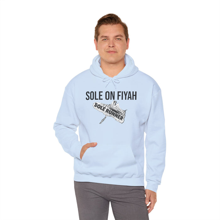 Sole On Fiyah: Unisex Heavy Blend™ Hooded Sweatshirt