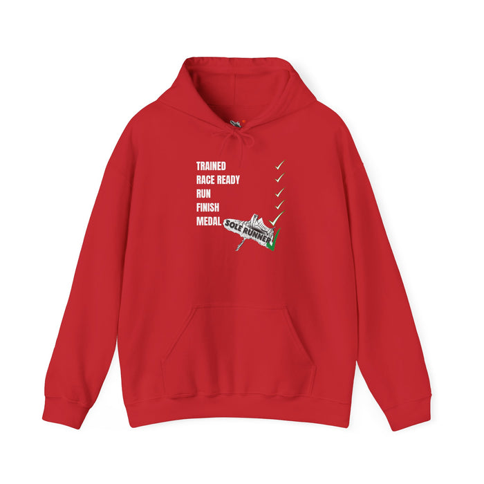 Trained To Medal: Unisex Heavy Blend™ Hooded Sweatshirt
