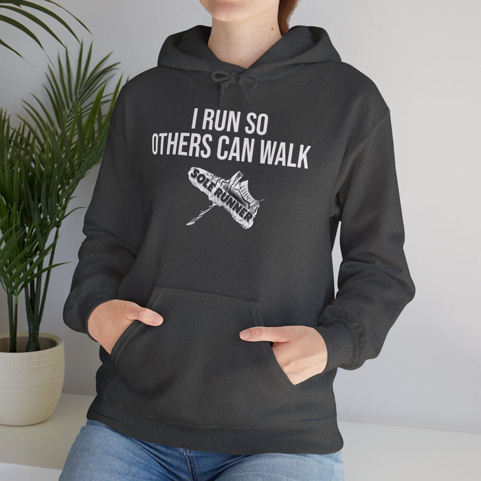 I Run So Others Can Walk: Unisex Heavy Blend™ Hooded Sweatshirt