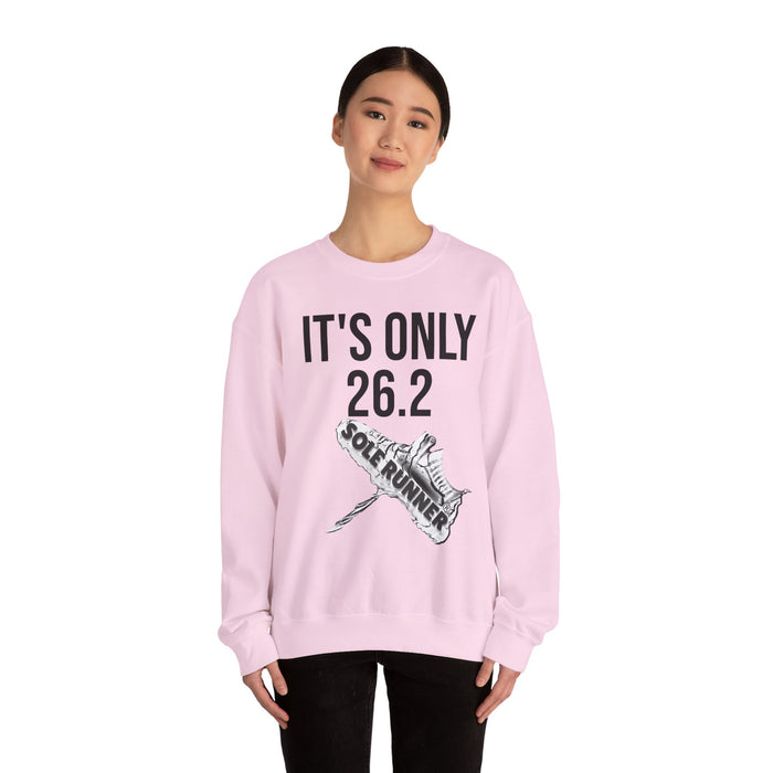 It's Only 26.2: Unisex Heavy Blend™ Crewneck Sweatshirt