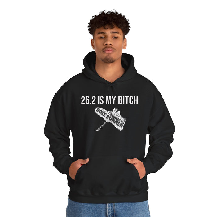 26.2 Is My Bitch: Unisex Heavy Blend™ Hooded Sweatshirt