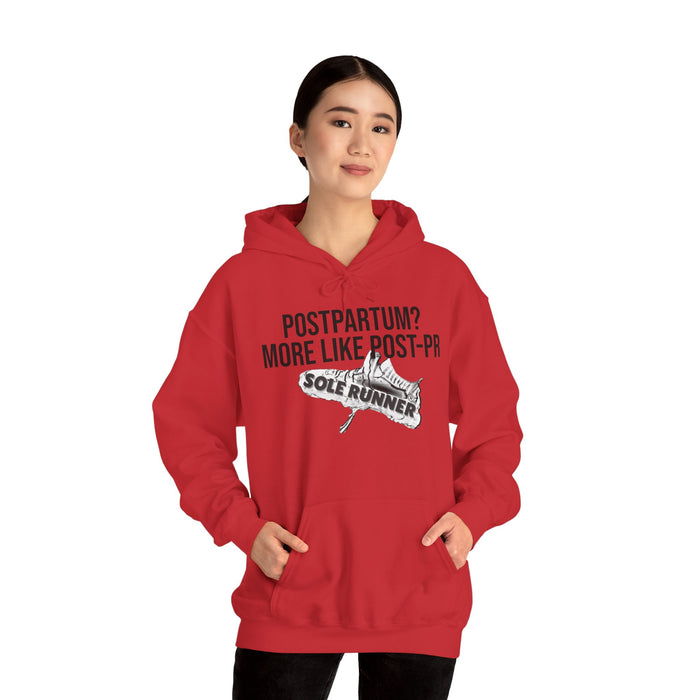 Postpartum? More Like Post-PR: Unisex Heavy Blend™ Hooded Sweatshirt