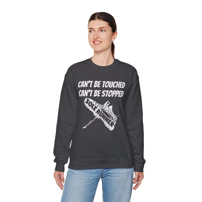 Can't Be Touched. Can't Be Stopped: Unisex Heavy Blend™ Crewneck Sweatshirt