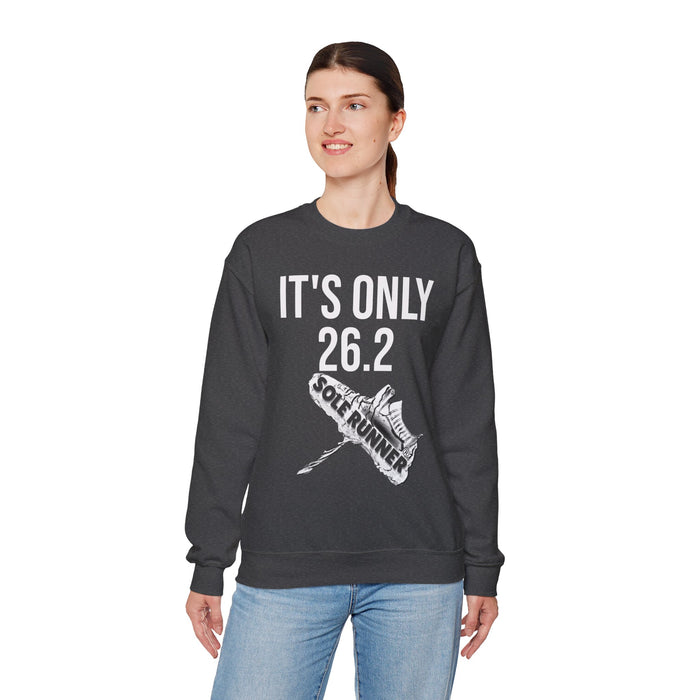 It's Only 26.2: Unisex Heavy Blend™ Crewneck Sweatshirt
