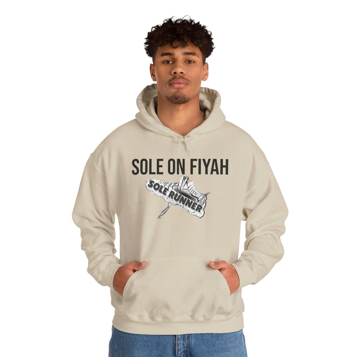 Sole On Fiyah: Unisex Heavy Blend™ Hooded Sweatshirt