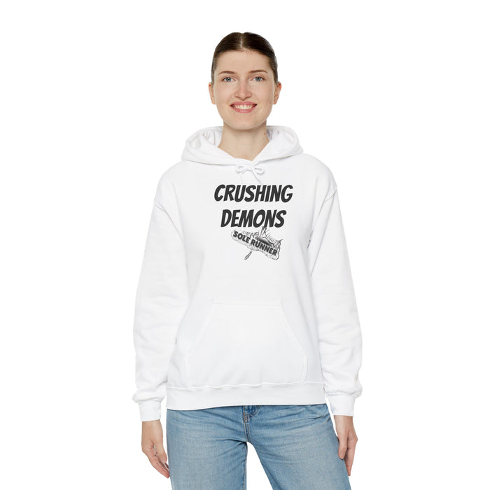 Crushing Demons: Unisex Heavy Blend™ Hooded Sweatshirt