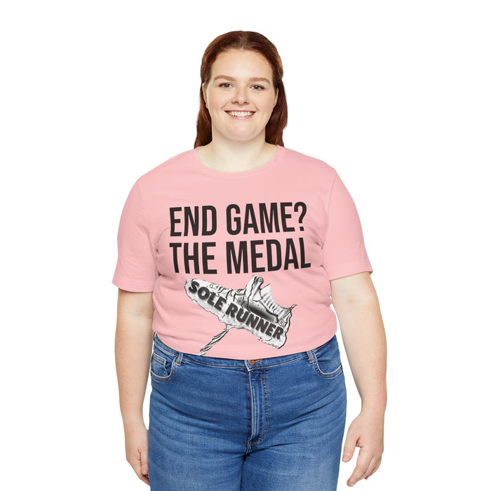 End Game? The Medal: Unisex Jersey Short Sleeve Tee