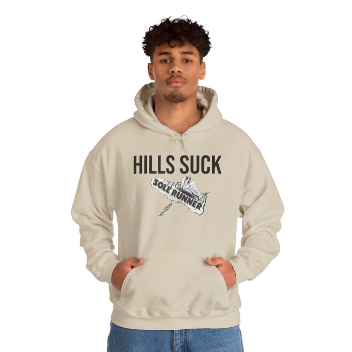 Hills Suck: Unisex Heavy Blend™ Hooded Sweatshirt