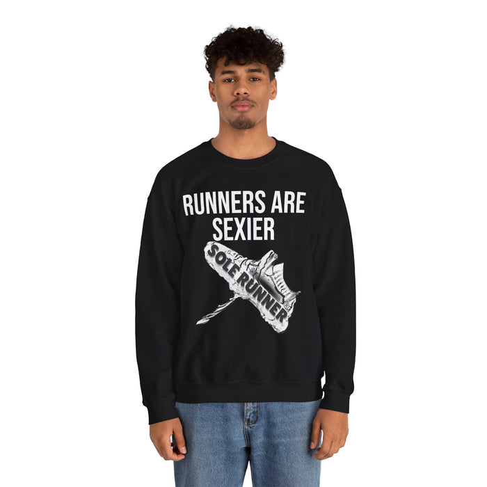 Runners Are Sexier: Unisex Heavy Blend™ Crewneck Sweatshirt