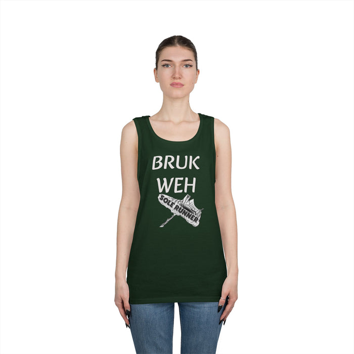 Bruk Weh: Unisex Heavy Cotton Tank Top