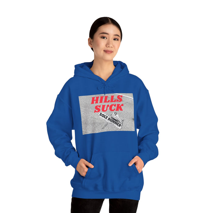 Hills Suck: Unisex Heavy Blend™ Hooded Sweatshirt