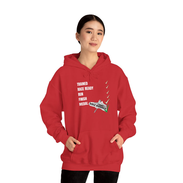 Trained To Medal: Unisex Heavy Blend™ Hooded Sweatshirt