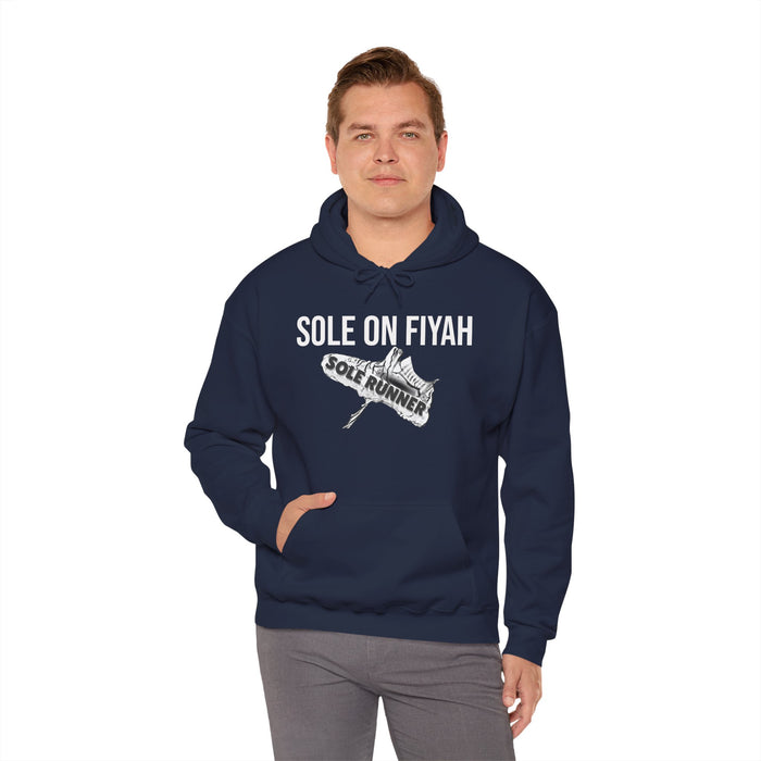 Sole On Fiyah: Unisex Heavy Blend™ Hooded Sweatshirt