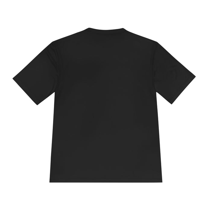 Run With Sole, Not Just Soul-Whimsical Moisture Wicking Unisex T-Shirt For Runners
