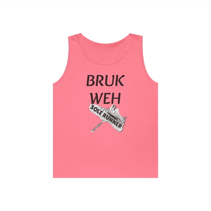 Bruk Weh: Unisex Heavy Cotton Tank Top