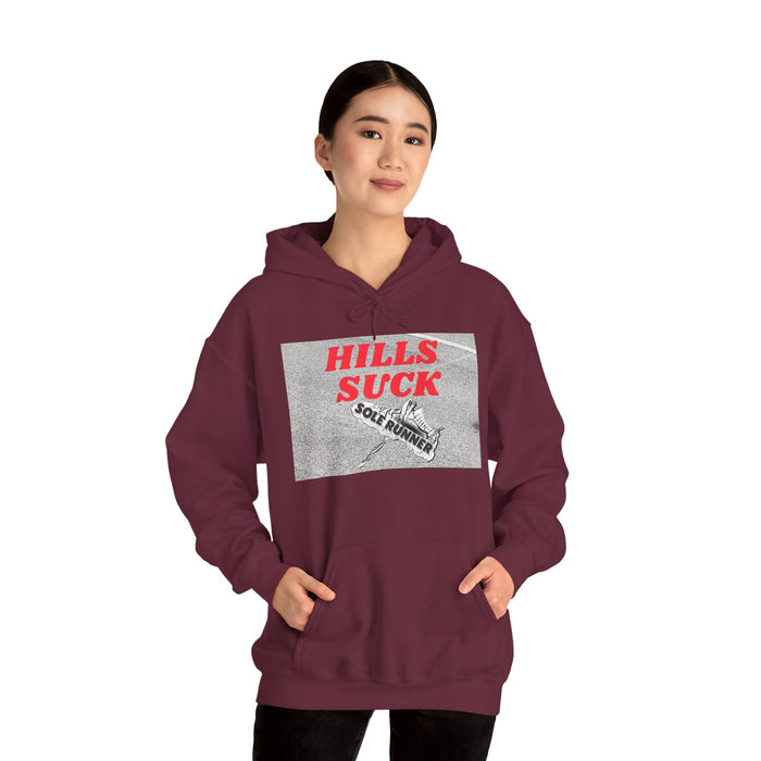 Hills Suck: Unisex Heavy Blend™ Hooded Sweatshirt