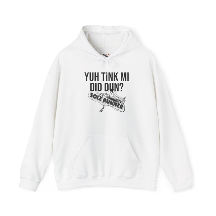 Yuh Tink Mi Did Dun?: Unisex Heavy Blend™ Hooded Sweatshirt