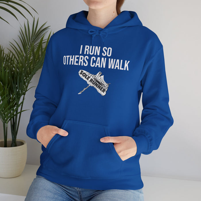 I Run So Others Can Walk: Unisex Heavy Blend™ Hooded Sweatshirt