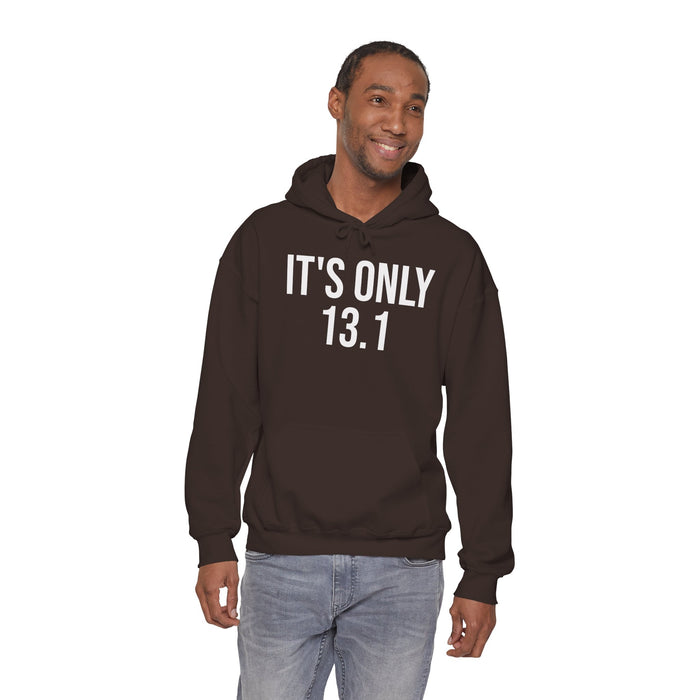 It's Only 13.1: Unisex Heavy Blend™ Hooded Sweatshirt