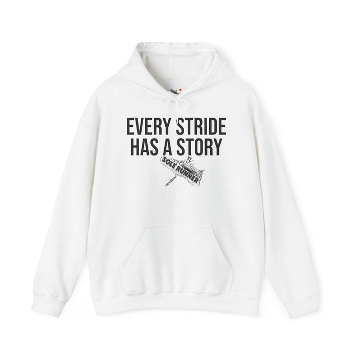 Every Stride Has A Story: Unisex Heavy Blend™ Hooded Sweatshirt