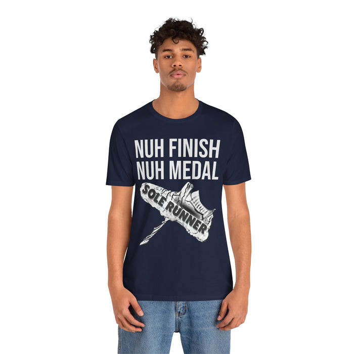Nuh Finish Nuh Medal: Unisex Jersey Short Sleeve Tee