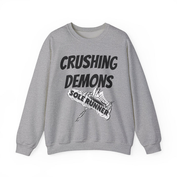 Crushing Demons: Unisex Heavy Blend™ Crewneck Sweatshirt