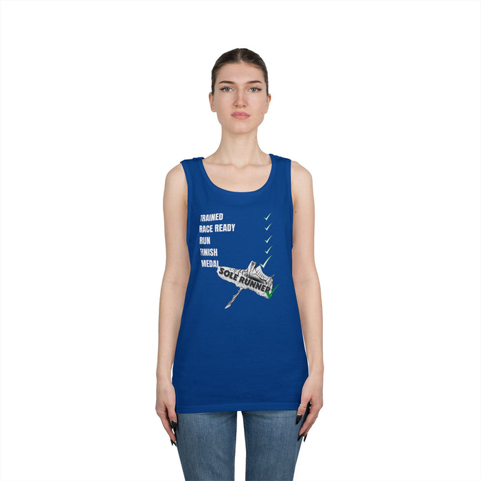 Trained To Medal: Unisex Heavy Cotton Tank Top