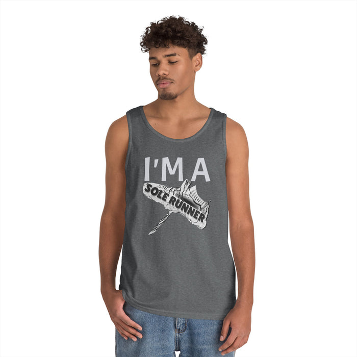 I'm A Sole Runner® Unisex Heavy Cotton Tank Top