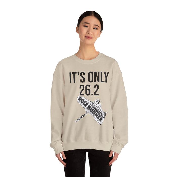 It's Only 26.2: Unisex Heavy Blend™ Crewneck Sweatshirt