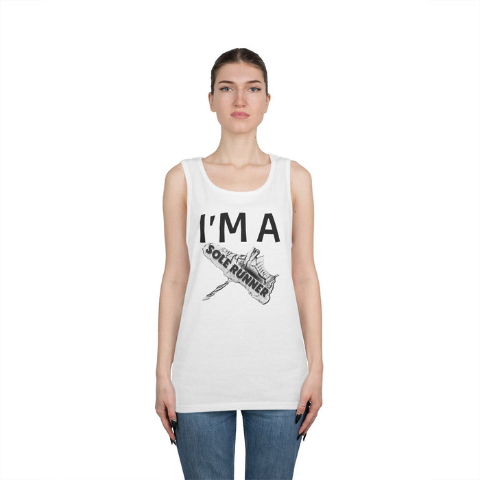 I'm A Sole Runner® Unisex Heavy Cotton Tank Top