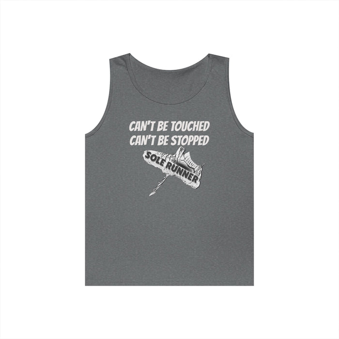 Can't Be Touched Can't Be Stopped: Unisex Heavy Cotton Tank Top