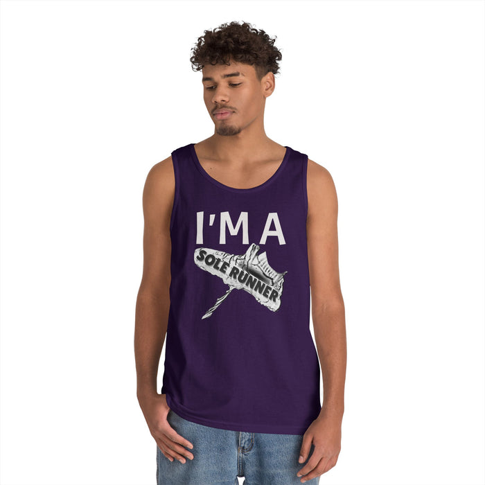 I'm A Sole Runner® Unisex Heavy Cotton Tank Top