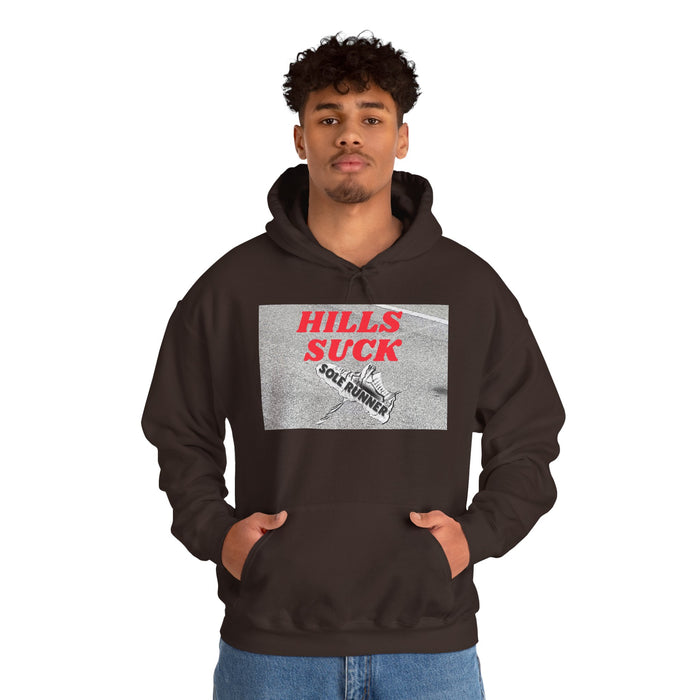 Hills Suck: Unisex Heavy Blend™ Hooded Sweatshirt