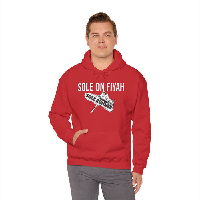Sole On Fiyah: Unisex Heavy Blend™ Hooded Sweatshirt