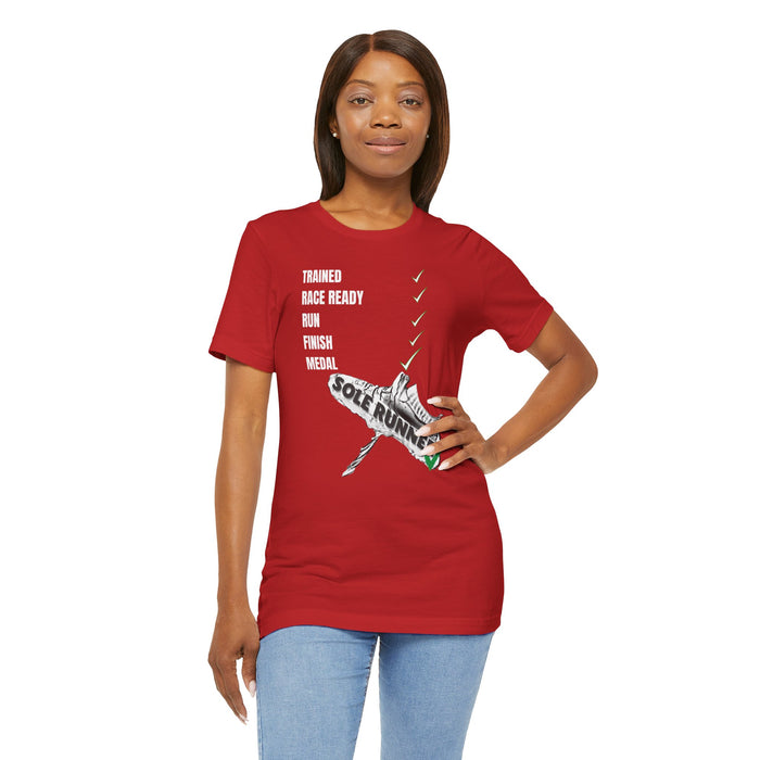 Trained To Medal: Unisex Jersey Short Sleeve Tee
