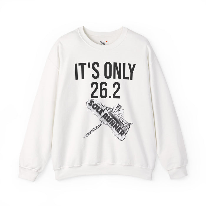 It's Only 26.2: Unisex Heavy Blend™ Crewneck Sweatshirt
