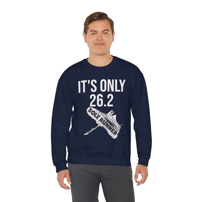It's Only 26.2: Unisex Heavy Blend™ Crewneck Sweatshirt