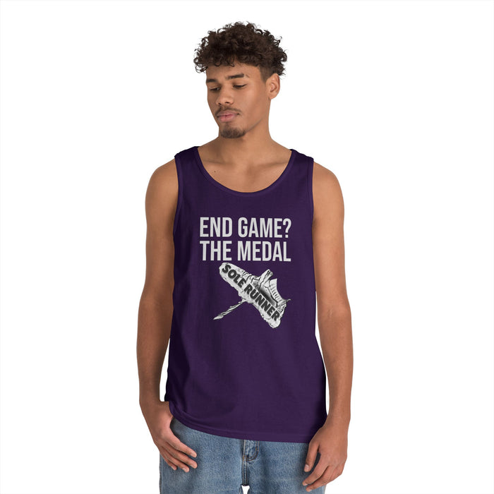 End Game? The Medal: Unisex Heavy Cotton Tank Top
