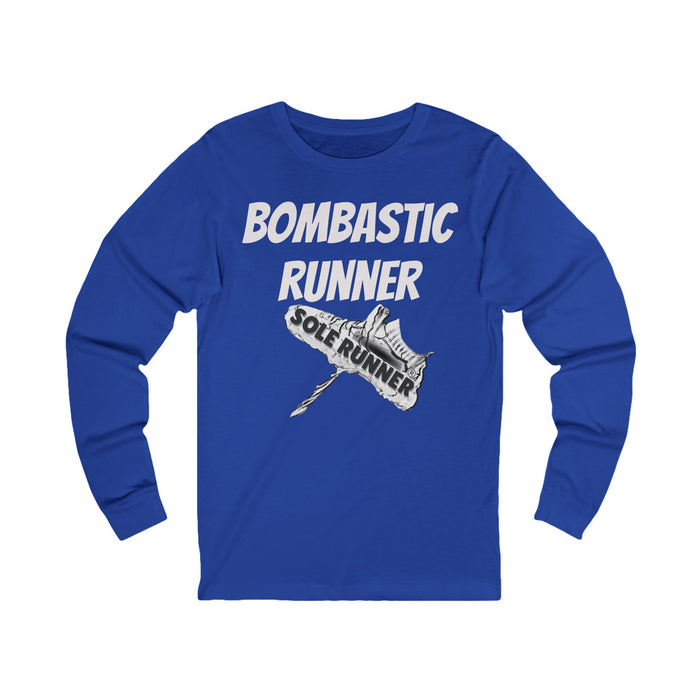 Bombastic Runner: Unisex Jersey Long Sleeve Tee