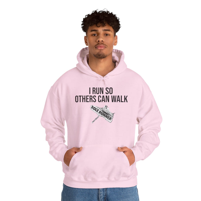 I Run So Others Can Walk: Unisex Heavy Blend™ Hooded Sweatshirt