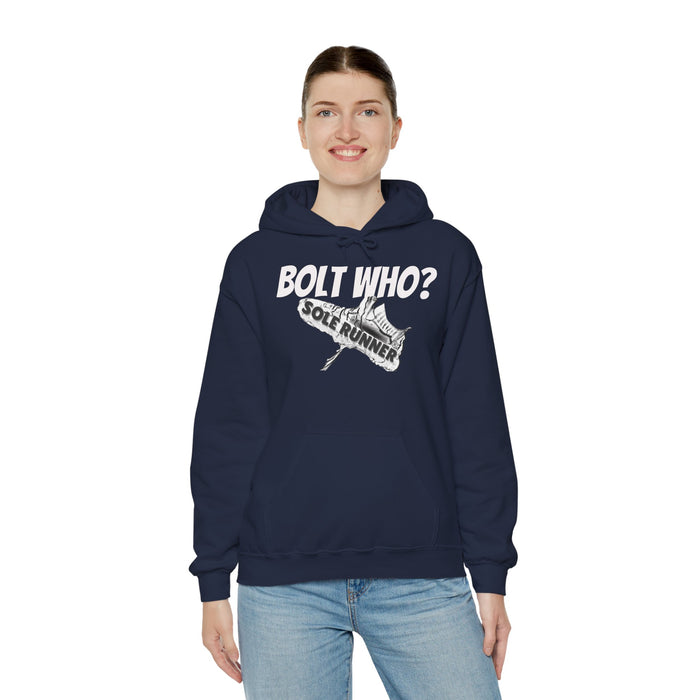 Bolt Who?: Unisex Heavy Blend™ Hooded Sweatshirt