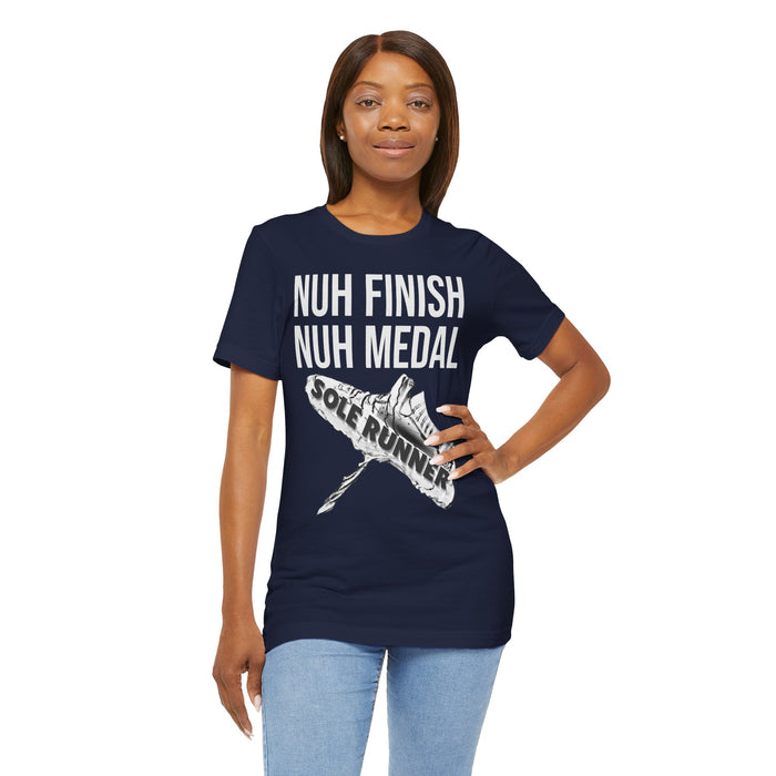 Nuh Finish Nuh Medal: Unisex Jersey Short Sleeve Tee