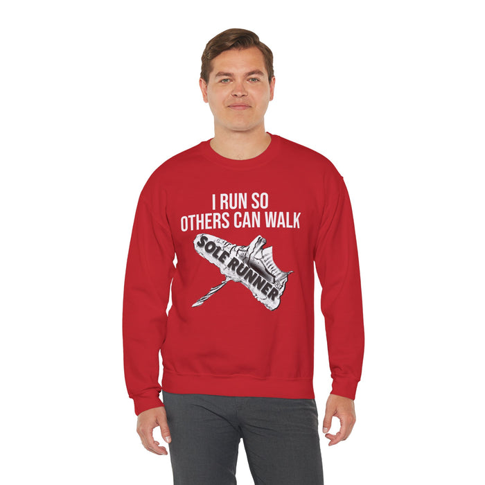 I Run So Others Can Walk: Unisex Heavy Blend™ Crewneck Sweatshirt