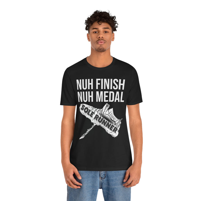 Nuh Finish Nuh Medal: Unisex Jersey Short Sleeve Tee