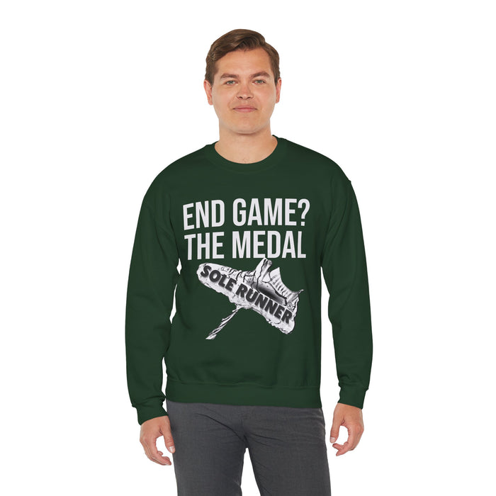 Endgame? The Medal: Unisex Heavy Blend™ Crewneck Sweatshirt