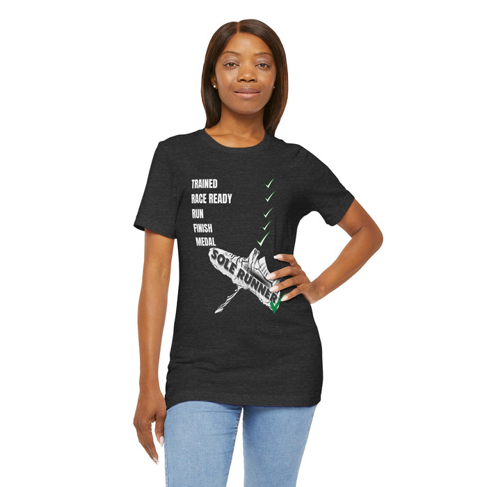 Trained To Medal: Unisex Jersey Short Sleeve Tee